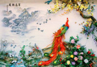 【原创《水调歌头·题百鸟朝凤图》克莱尔·诗词曲赋】 【原创《水调歌头·题百鸟朝凤图》克莱尔·诗词曲赋】