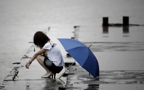 雨中，飘落的回忆